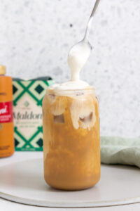 Salted Caramel Cold Foam - Carmy - Easy Healthy-ish Recipes