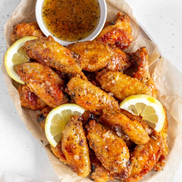 Honey Lemon Pepper Wings - Carmy - Easy Healthy-ish Recipes