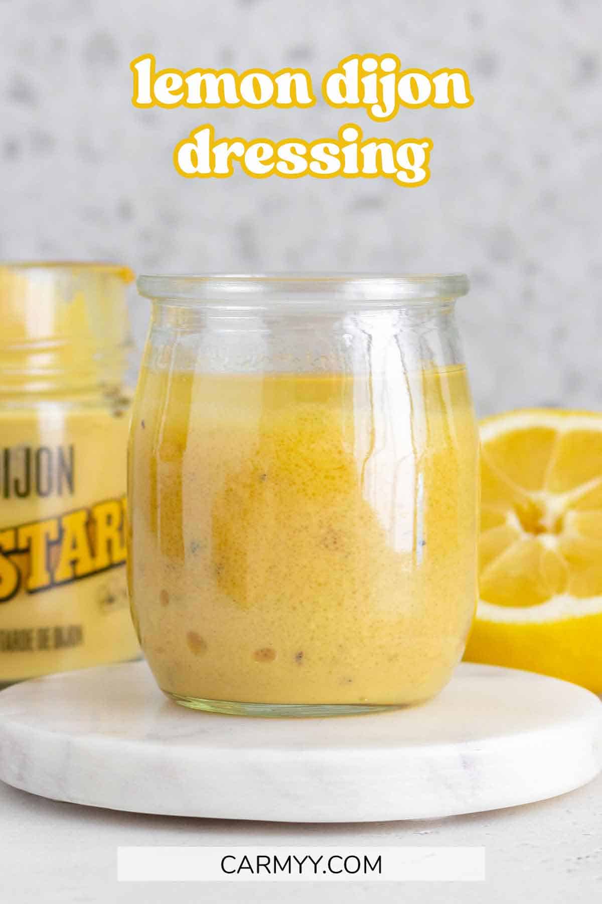 Lemon Dijon Dressing - Carmy - Easy Healthy-ish Recipes