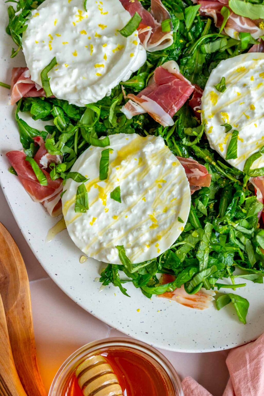 Prosciutto and Burrata Arugula Salad Carmy Easy Healthyish Recipes