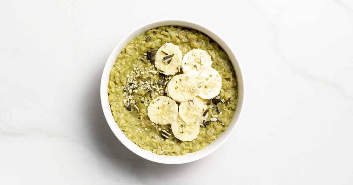 Matcha Oatmeal – Carmy – Easy Healthy-ish Recipes