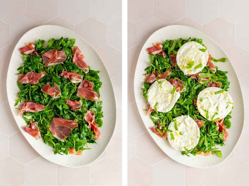 Prosciutto and Burrata Arugula Salad Carmy Easy Healthyish Recipes