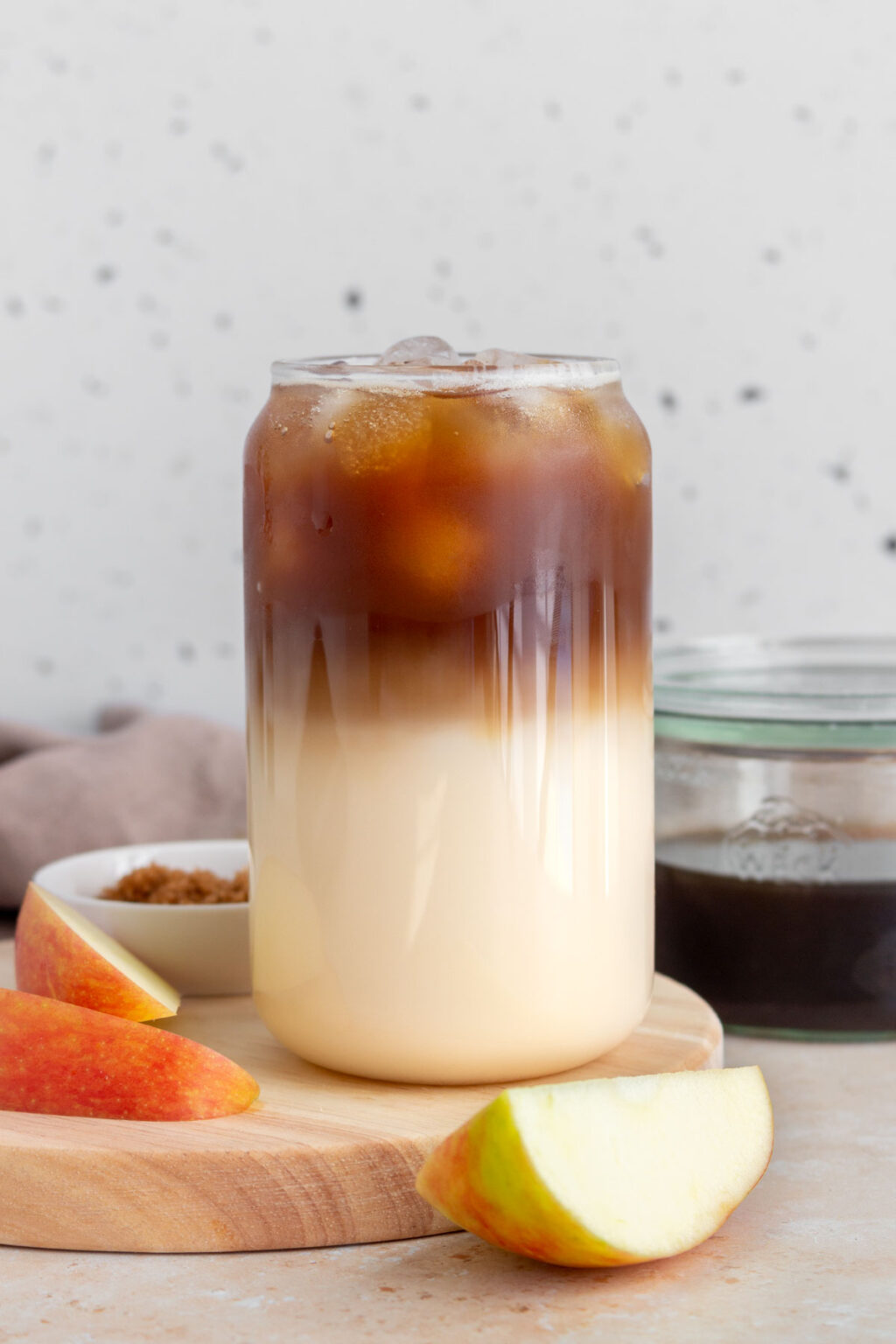 Iced Apple Crisp Oatmilk Macchiato Carmy Easy Healthyish Recipes