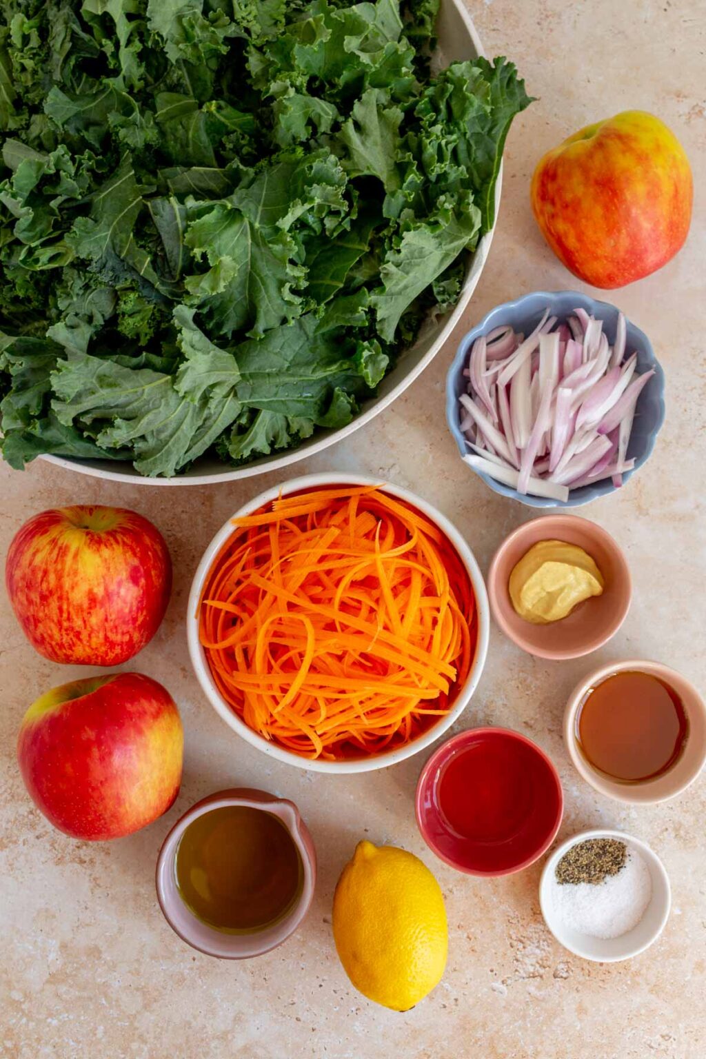 Kale and Apple Salad - Carmy - Easy Healthy-ish Recipes