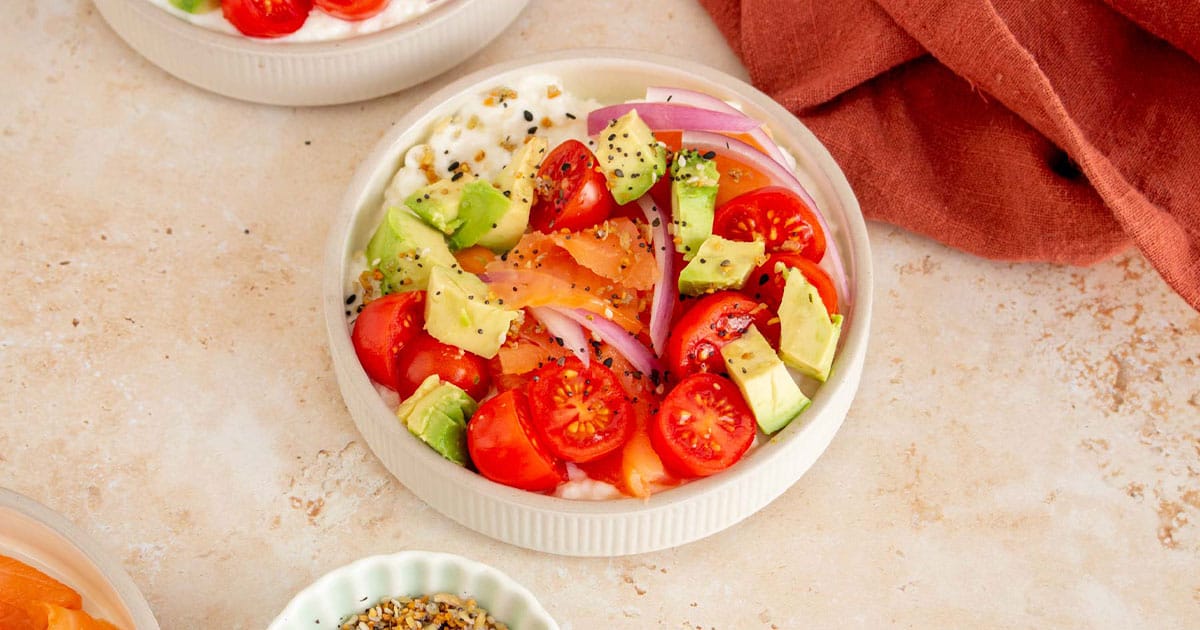 Cottage Cheese and Salmon - Carmy - Easy Healthy-ish Recipes