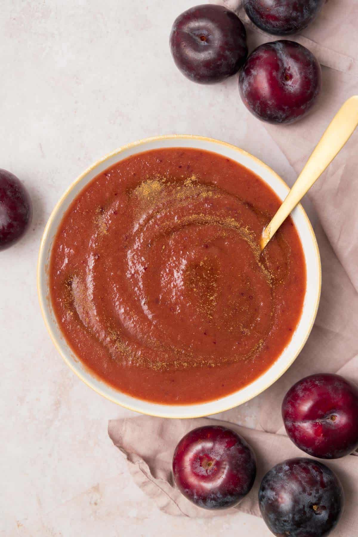 Plum Puree - Carmy - Easy Healthy-ish Recipes