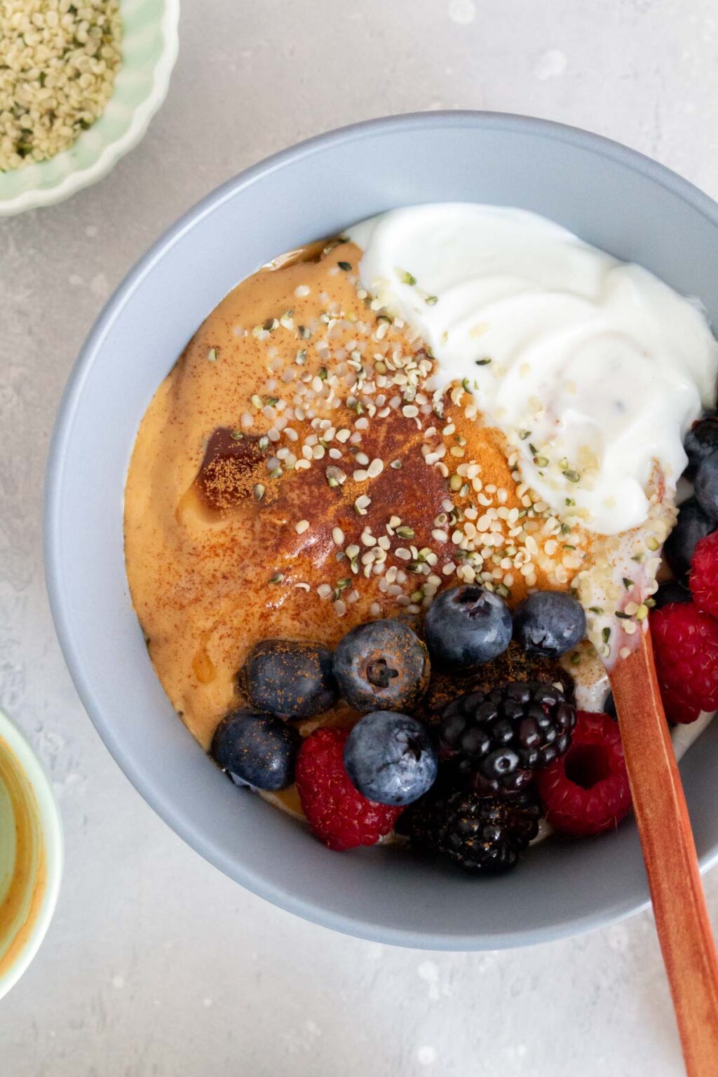 Greek Yogurt Peanut Butter Bowls Carmy Easy Healthyish Recipes