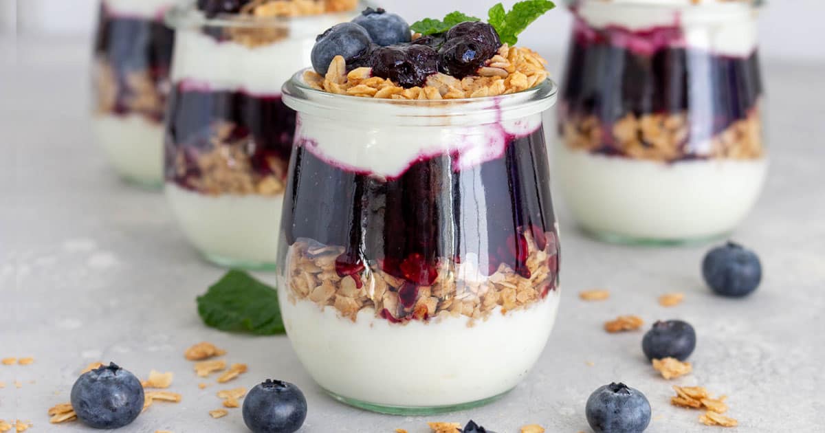 Blueberry Parfait - Carmy - Easy Healthy-ish Recipes