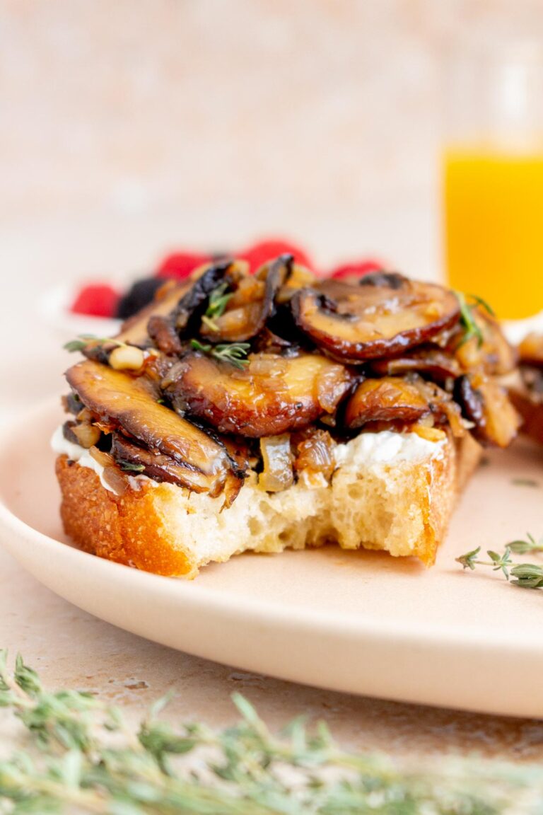 Fall Musroom Toast Mushroom Toast - Carmy - Easy Healthy-ish Recipes