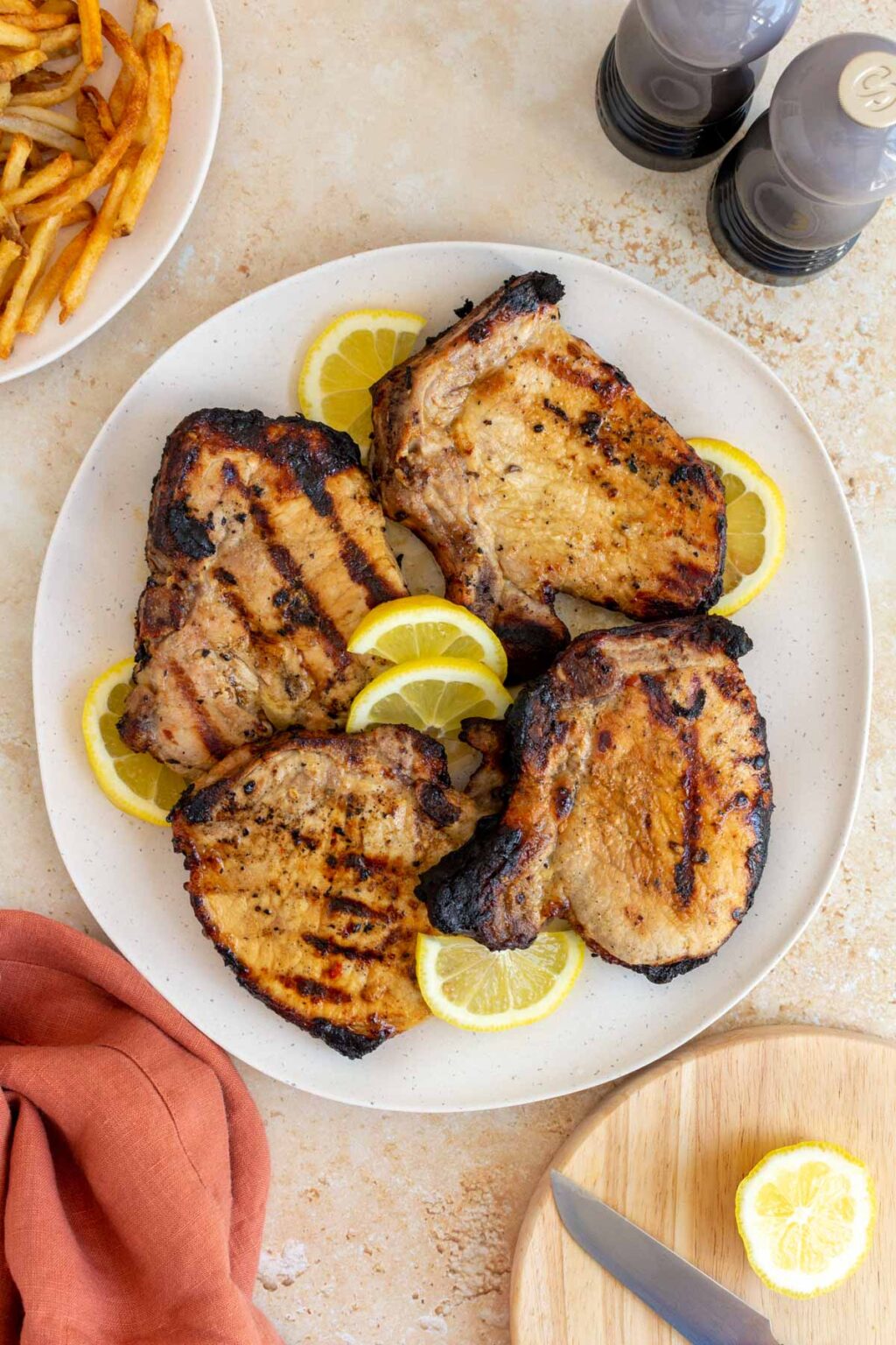 Grilled Pork Chops with Italian Dressing Carmy Easy Healthyish Recipes