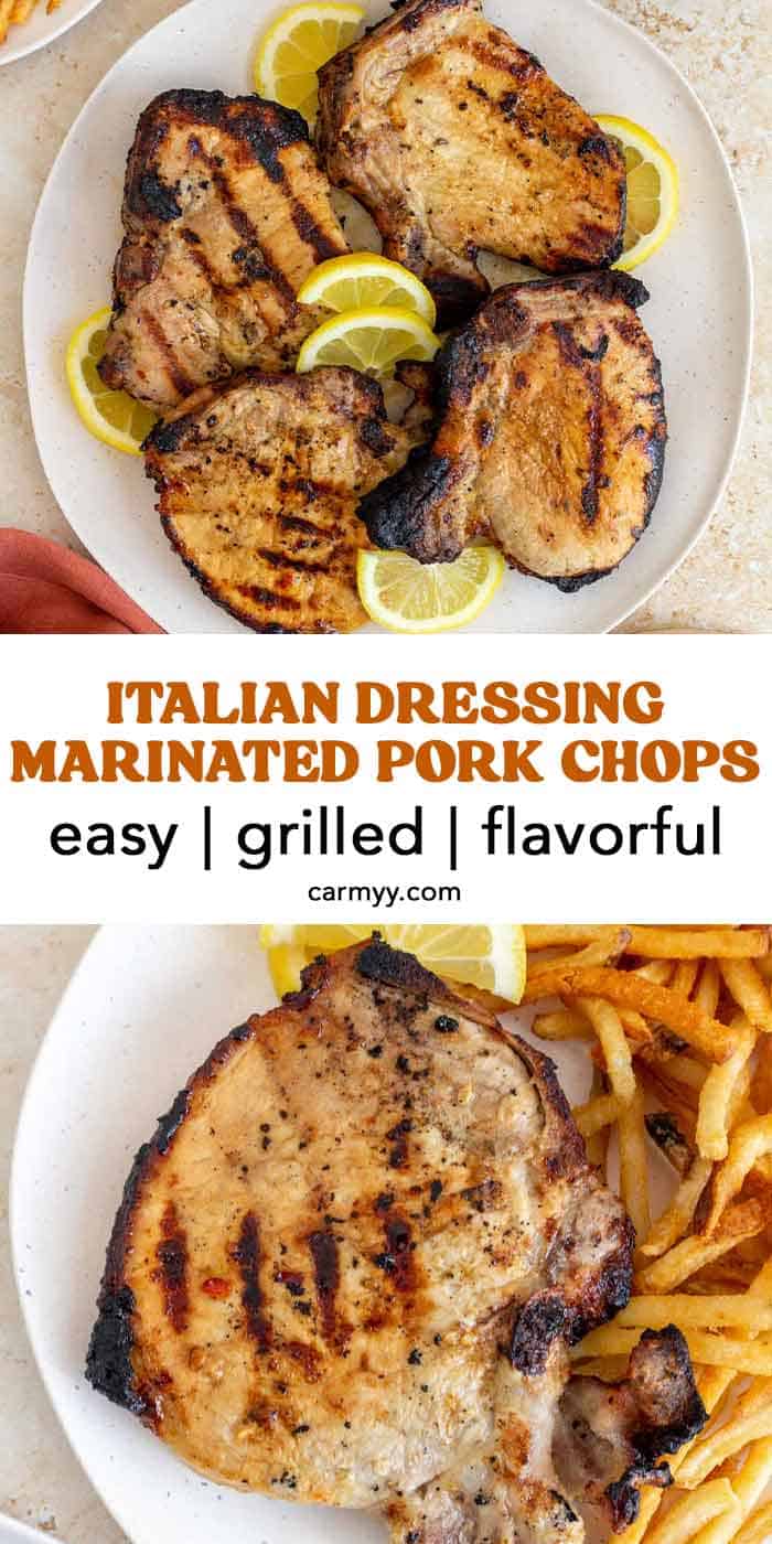 Grilled Pork Chops with Italian Dressing Carmy Easy Healthyish Recipes