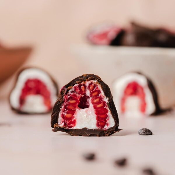 Chocolate Covered Raspberries - Carmy - Easy Healthy-ish Recipes