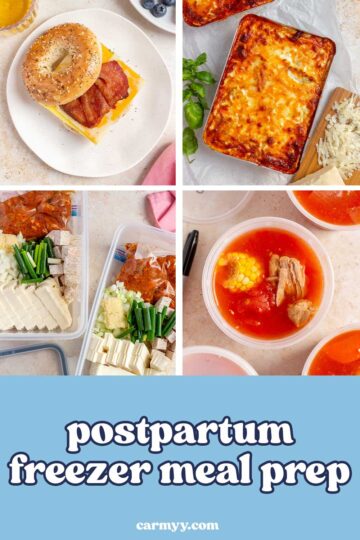 Postpartum Meal Prep - Carmy - Easy Healthy-ish Recipes